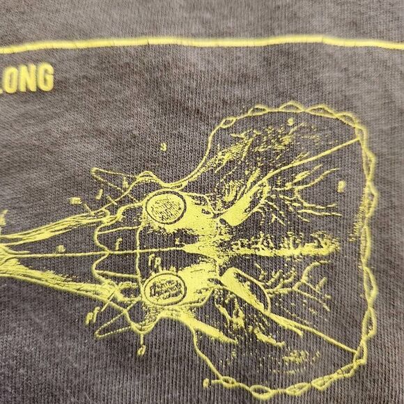 Gap boys 6-7 year army green triceratops dinosaur short sleeve t-shirt - Picture 2 of 4